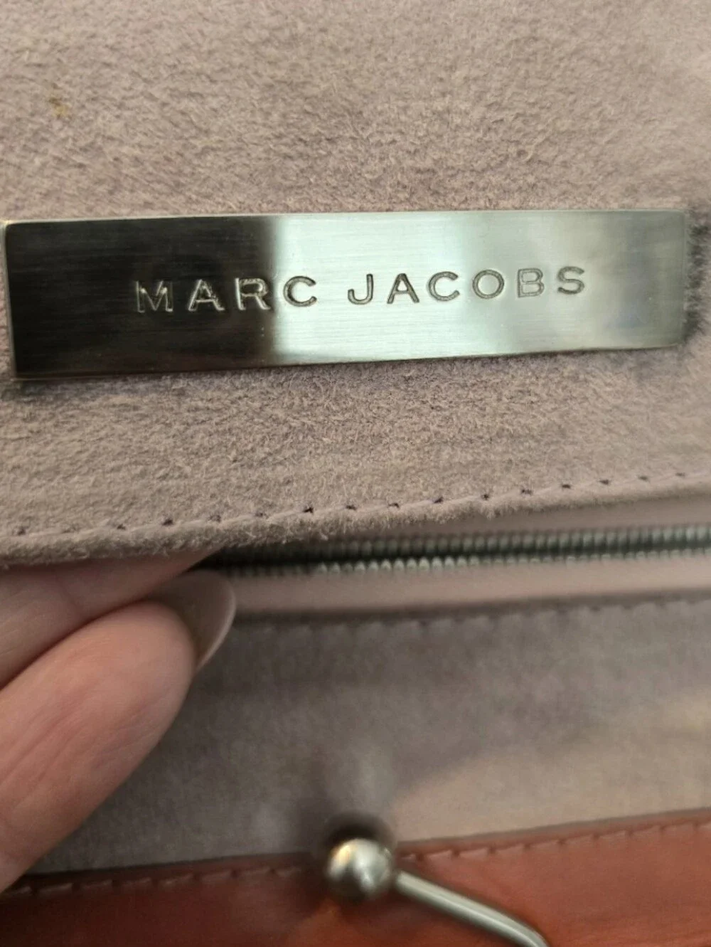 Marc Jacobs Vintage Leather Kisslock  Satchel-Dr Bag  w/ Dustbag in EUC